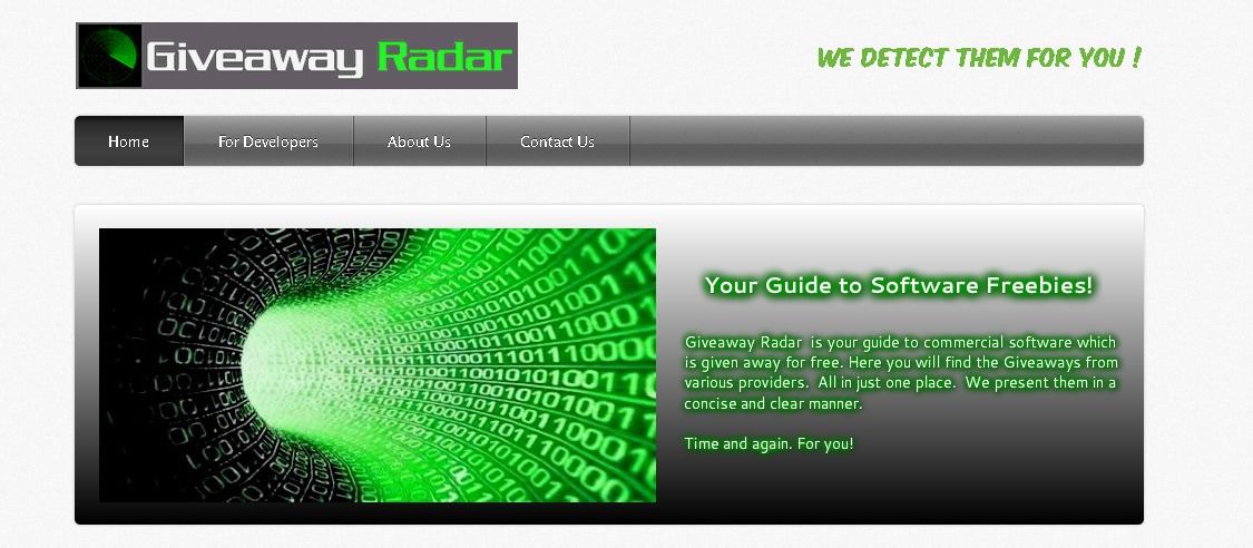 Giveaway radar download Paid Software for free