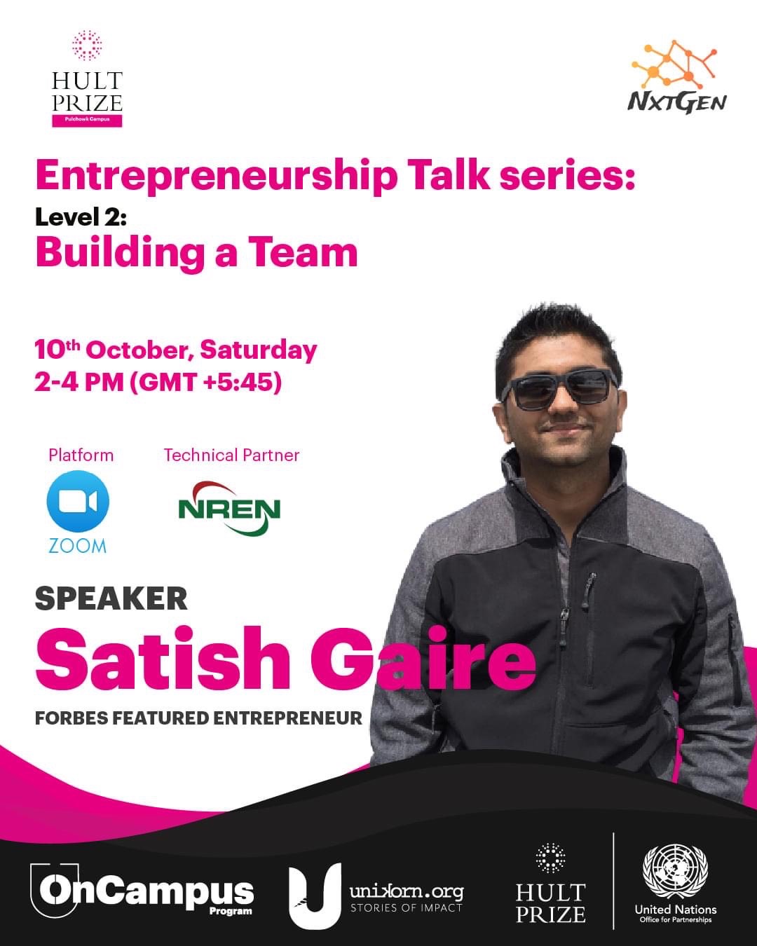 Entrepreneurship Talk Series Satish Gaire