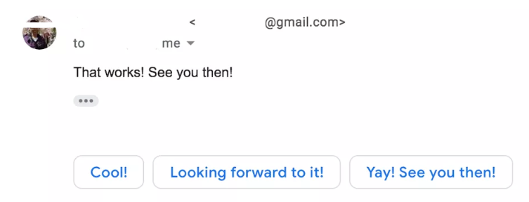 I turn on smart reply in Gmail