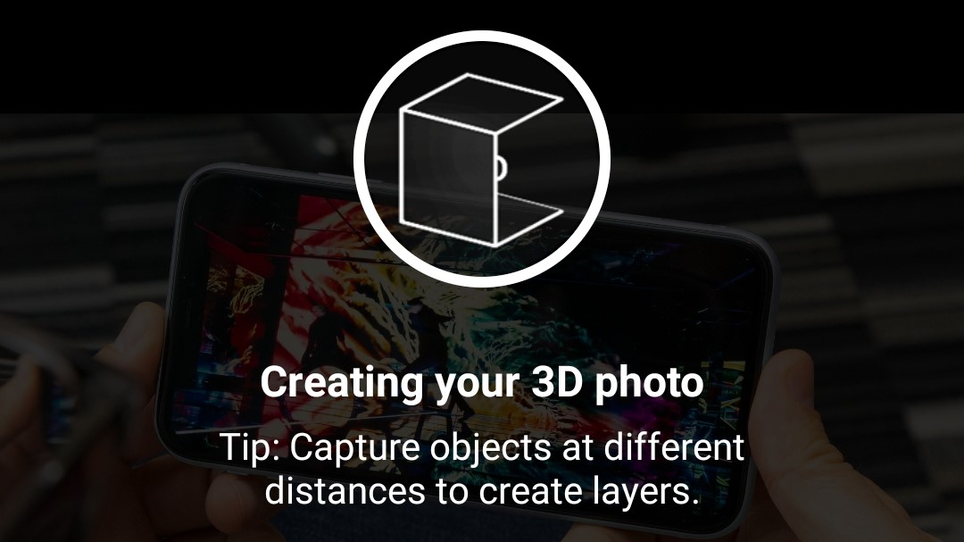 How to create a Facebook 3D photo in mobile phones?