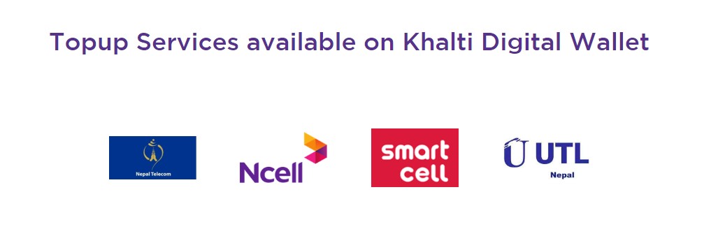 recharge online service by khalti