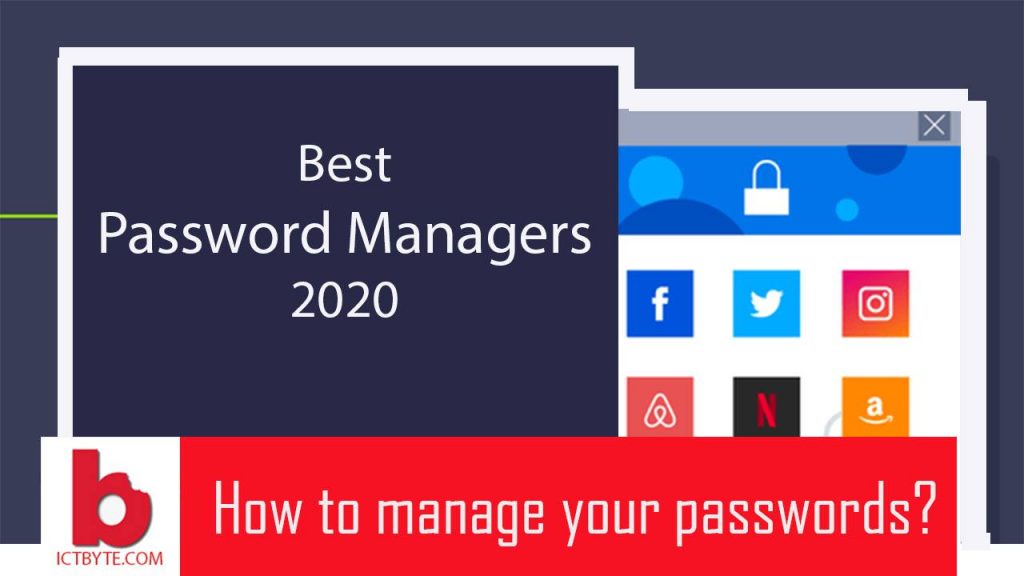 password manager 2020