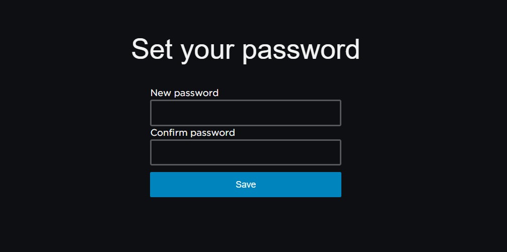 set your password pluralsight