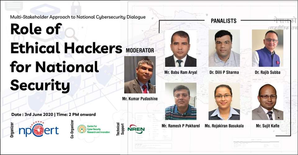 Role of Ethical Hackers for National Security: Multi-stakeholder approach to National Cybersecurity Dialogue