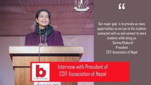 garima khakurel, CSIT Association of Nepal