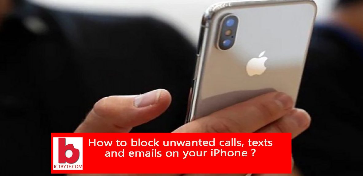 block unwanted calls,texts and emails