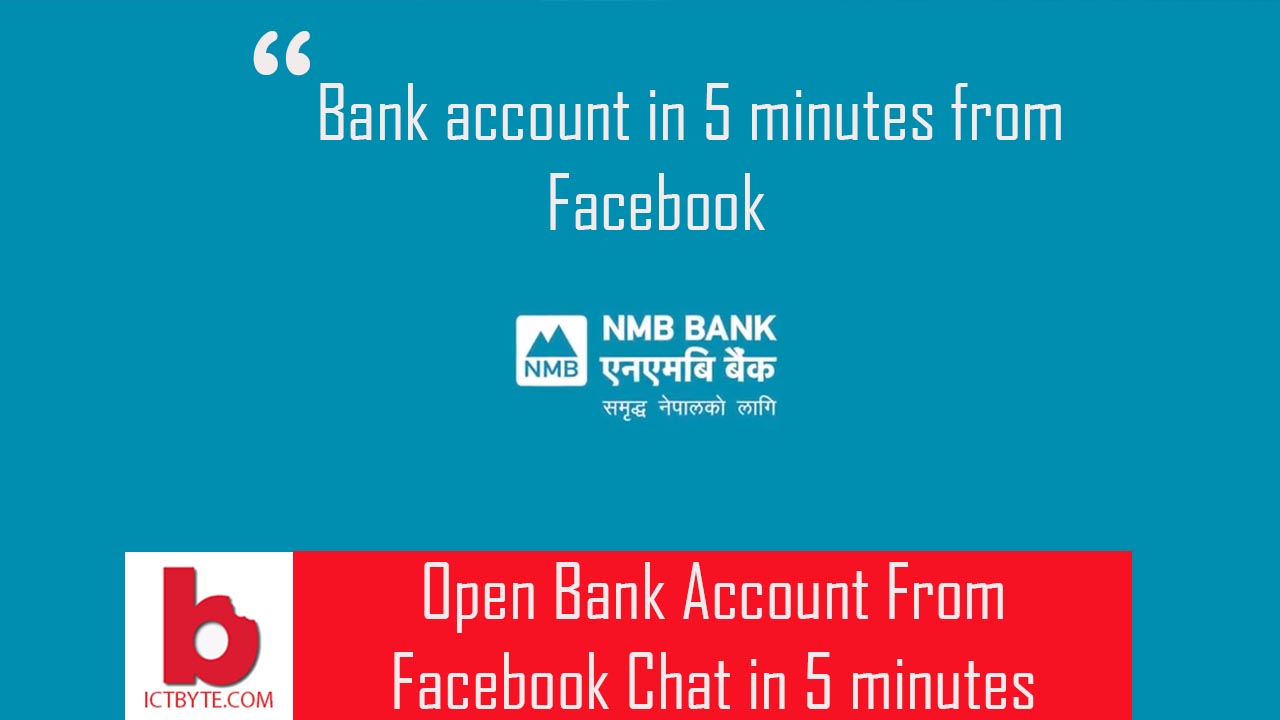 NMB Bank to create your bank account from Facebook chat!