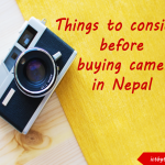 Things to consider before buying camera