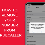 remove your number from truecaller
