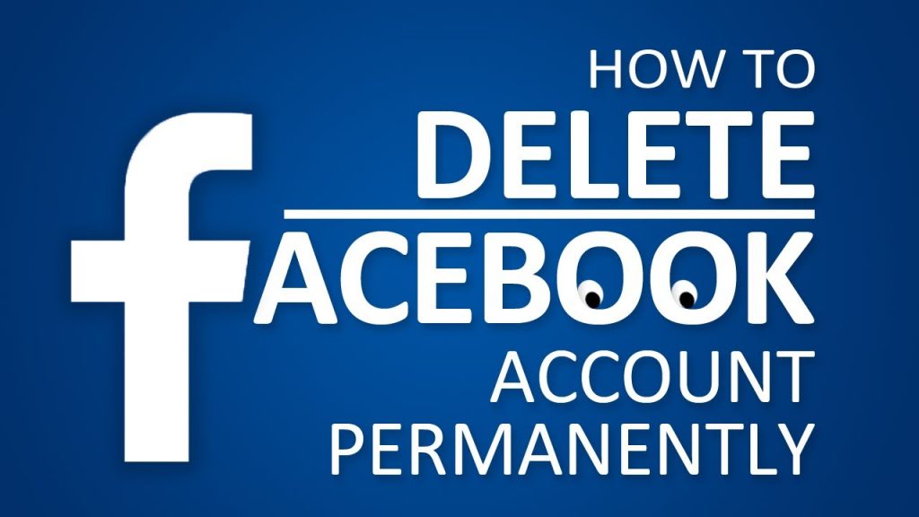 delete facebook account