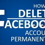 delete facebook account
