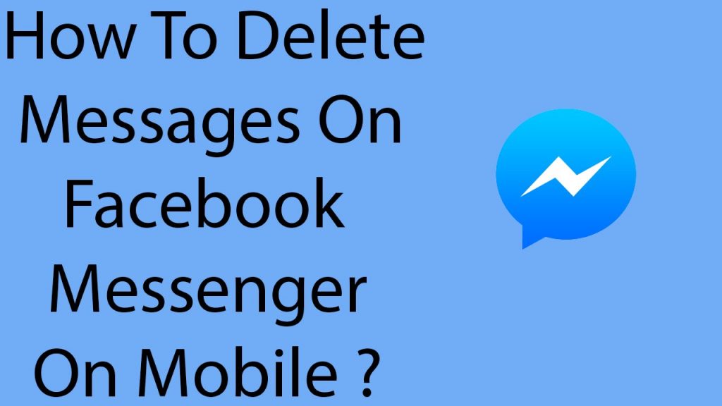 delete messages on messenger
