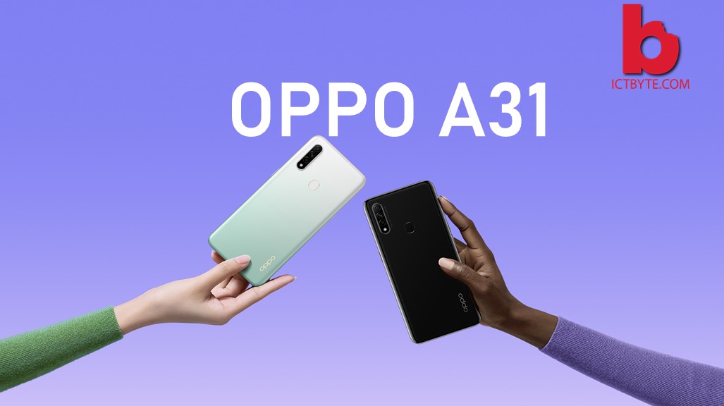 OPPO A31 with Helio P35, HD+ display Launched in Nepal