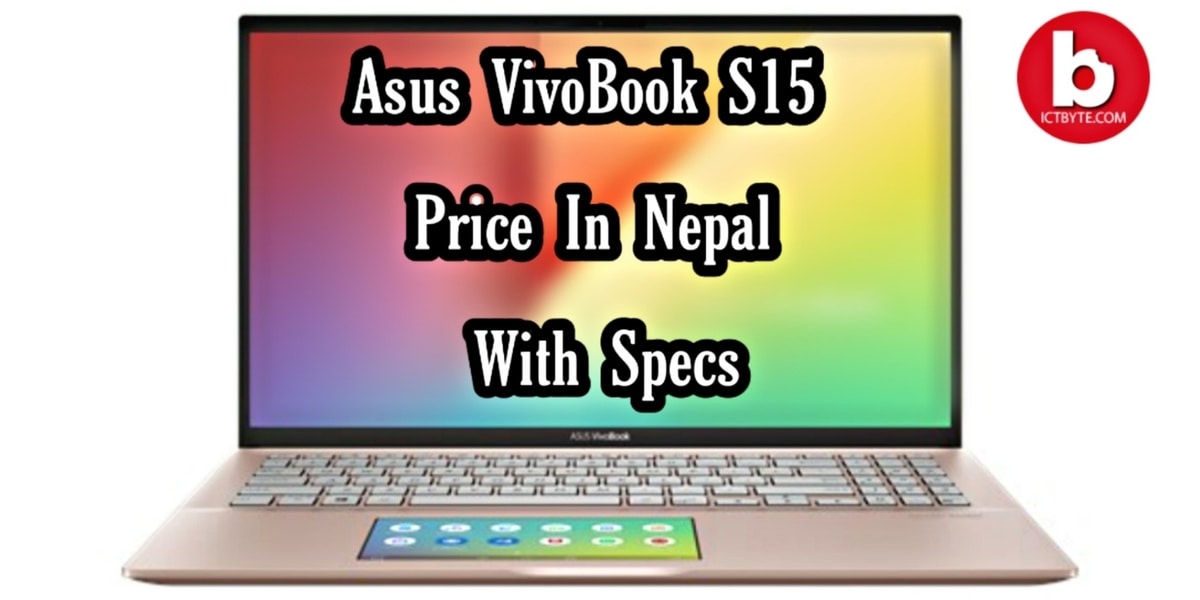Asus VivoBook S15 with 10th-gen Intel CPU Price in Nepal with Specs