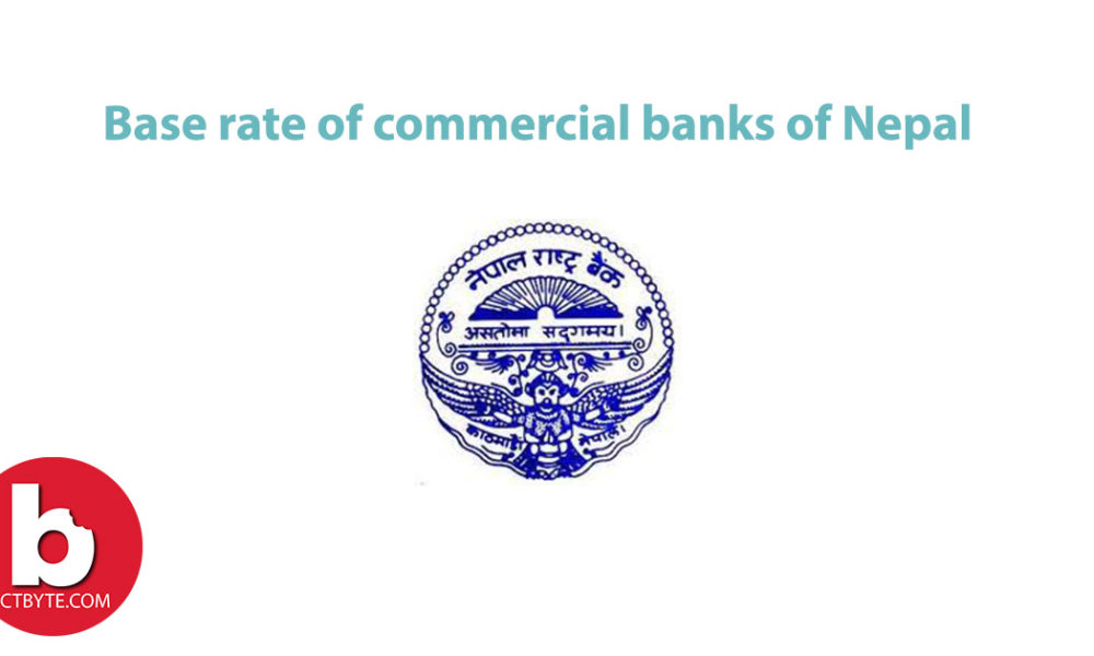 base rates of commercial banks in Nepal