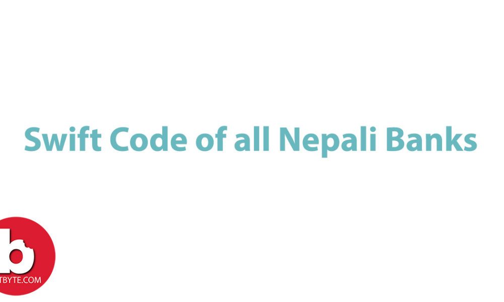 Swift code of all Nepali Banks