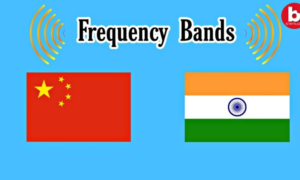 Frequency bands in China & India