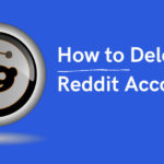 delete Reddit account