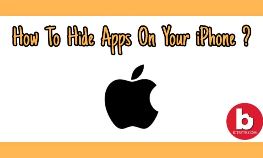 How to hide apps on your iPhone?