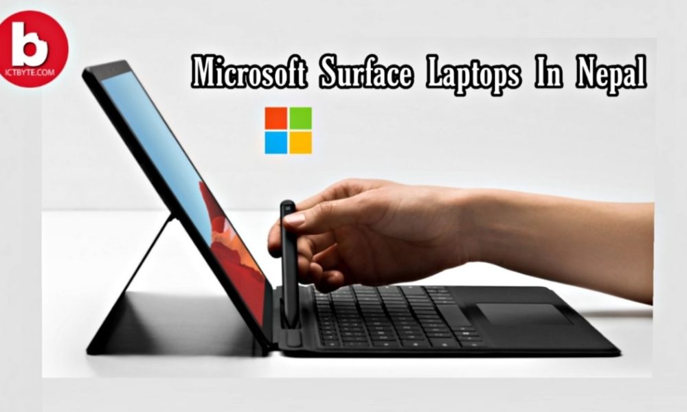Microsoft Surface Laptops in Nepal: Lightweight and portable with cool design