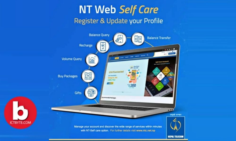  NT Web Self Care; Manage account on your own