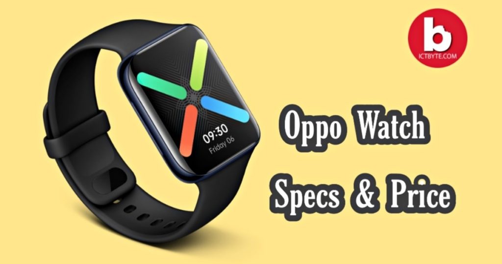 Oppo watch specs and price