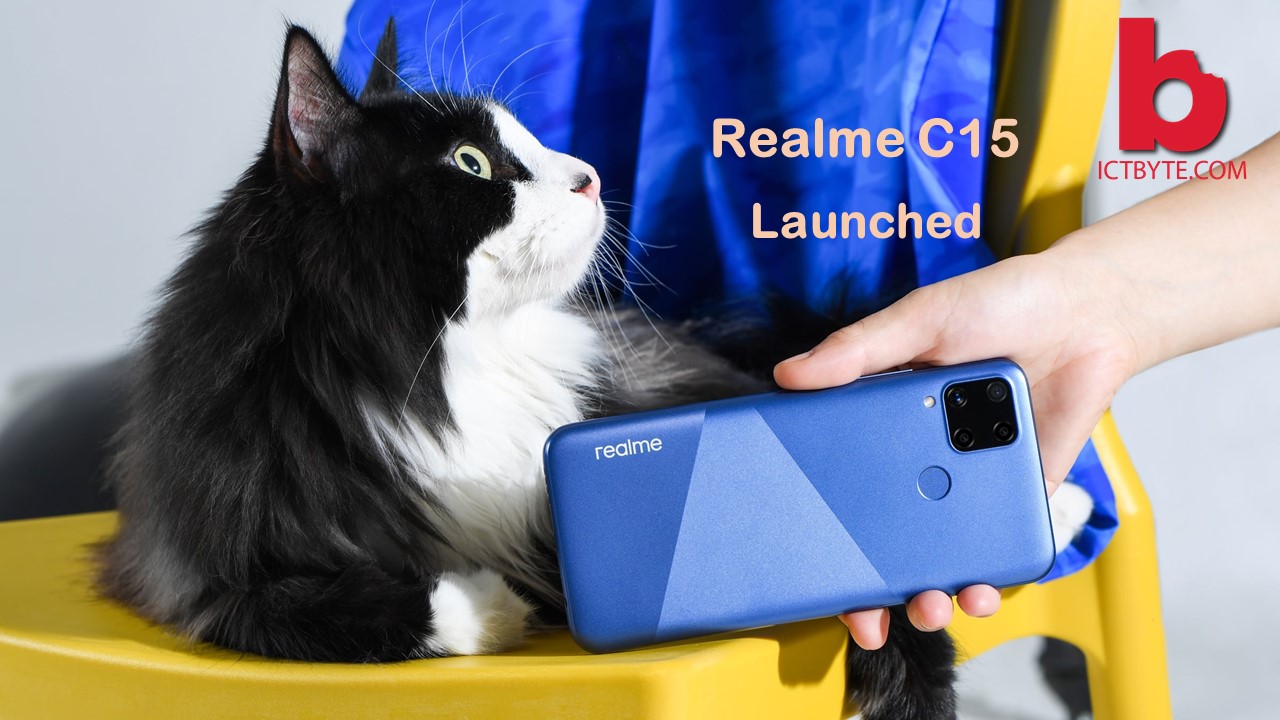  Realme C15 Launched with 6000mAh Battery & Quad-Camera