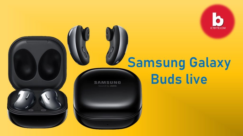Samsung Galaxy Buds live with a unique shape and Active Noise Cancellation Samsung Galaxy Buds live price in Nepal with specs