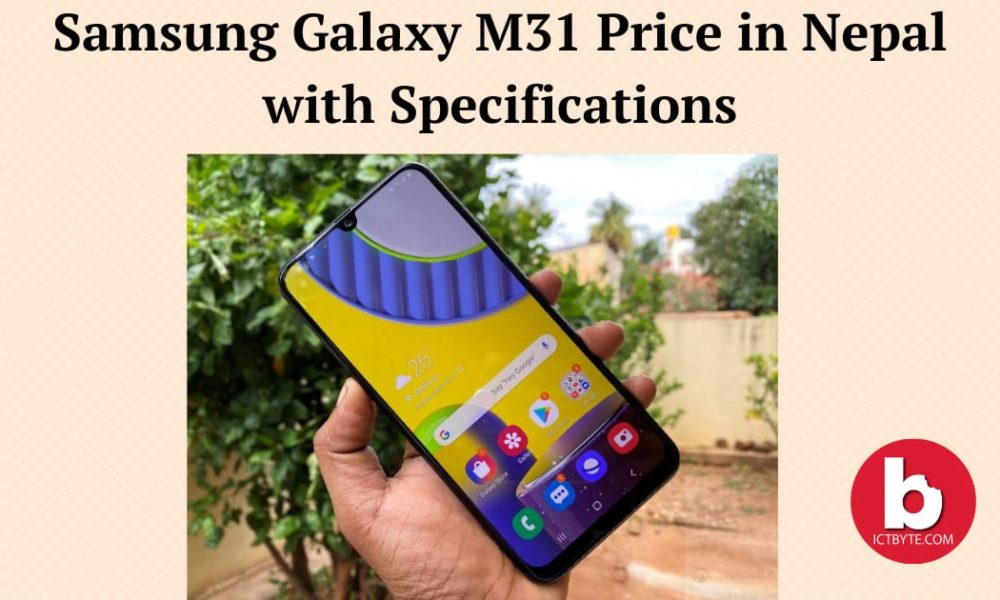 Samsung Galaxy M31 Price in Nepal with Specifications