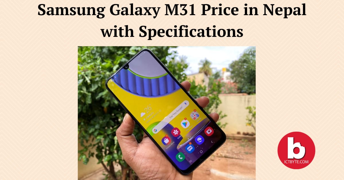 Samsung Galaxy M31 Price in Nepal with Specifications