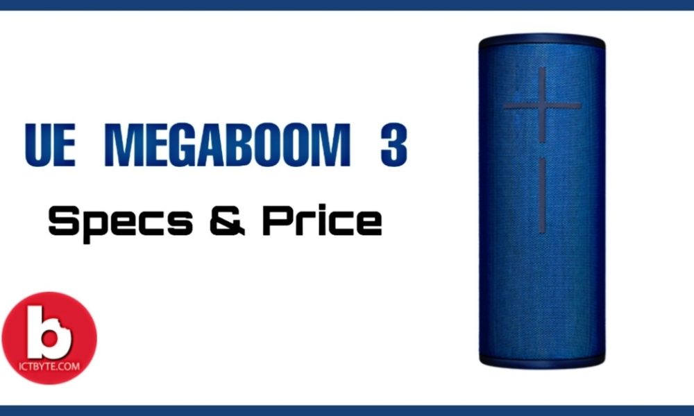  UE Megaboom 3 Bluetooth Speaker