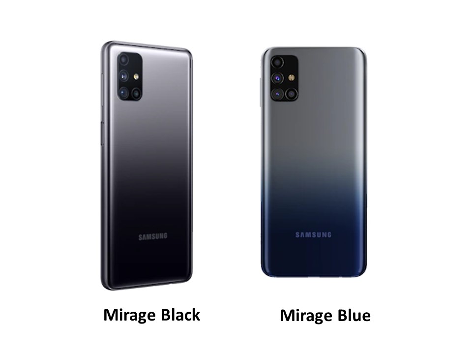 Color options of galaxy M31s