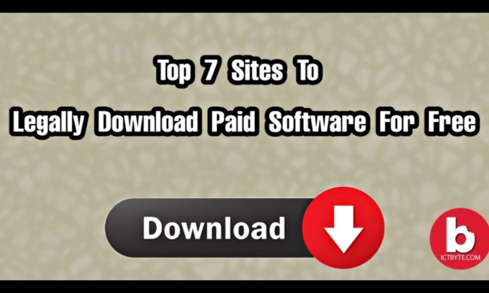 download Paid Software for free to 7 sites