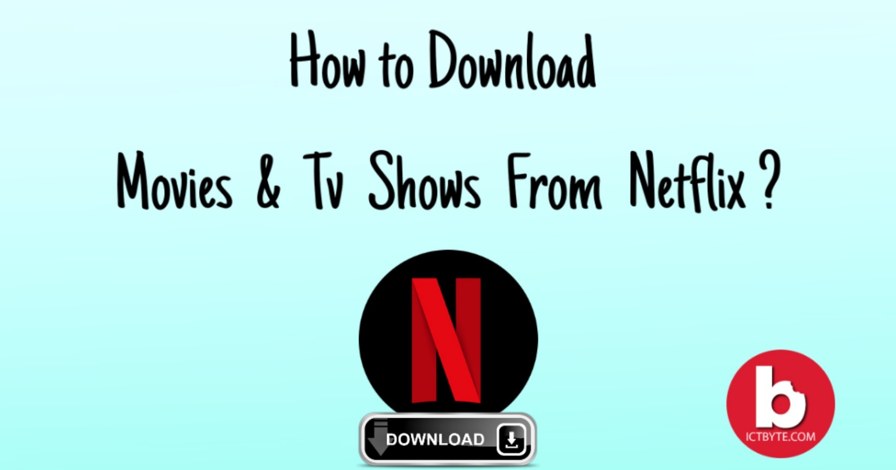 download from Netflix how to