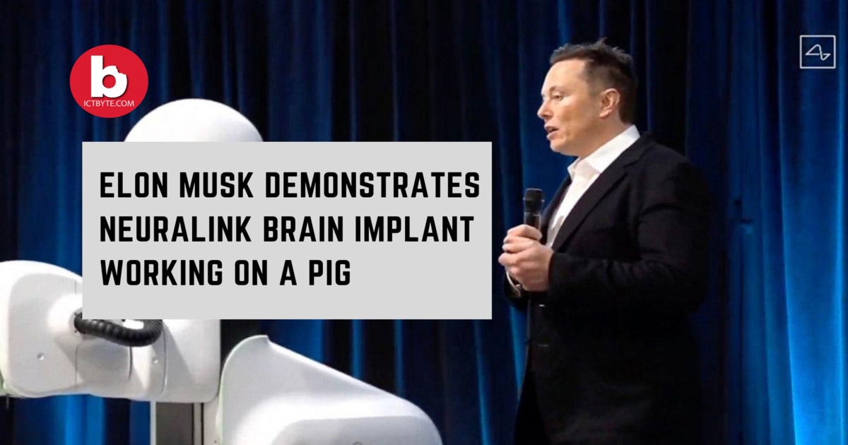 neuralink brain implant working in a pig