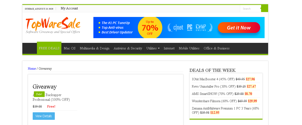 TopWareSale download Paid Software for free