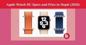 Apple Watch SE Specs and Price in Nepal (2020)