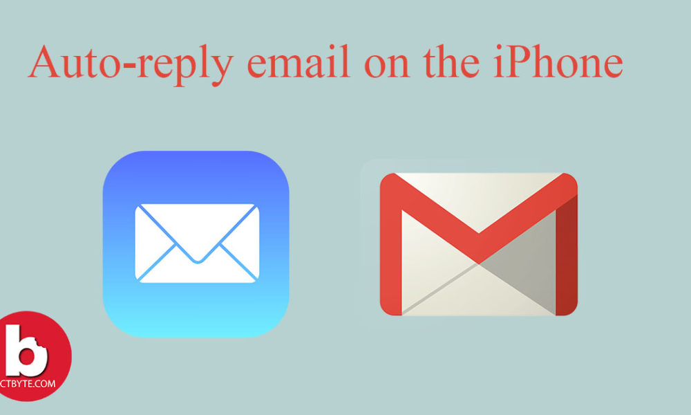 How to auto-reply email on the iPhone?
