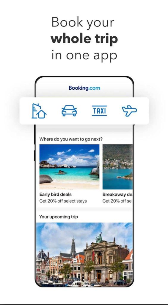 Booking.com best travel apps
