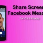share screen on Facebook Messenger