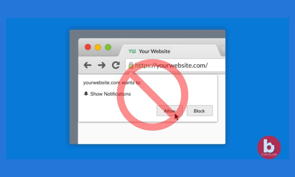 How To Stop Request Notification From Websites