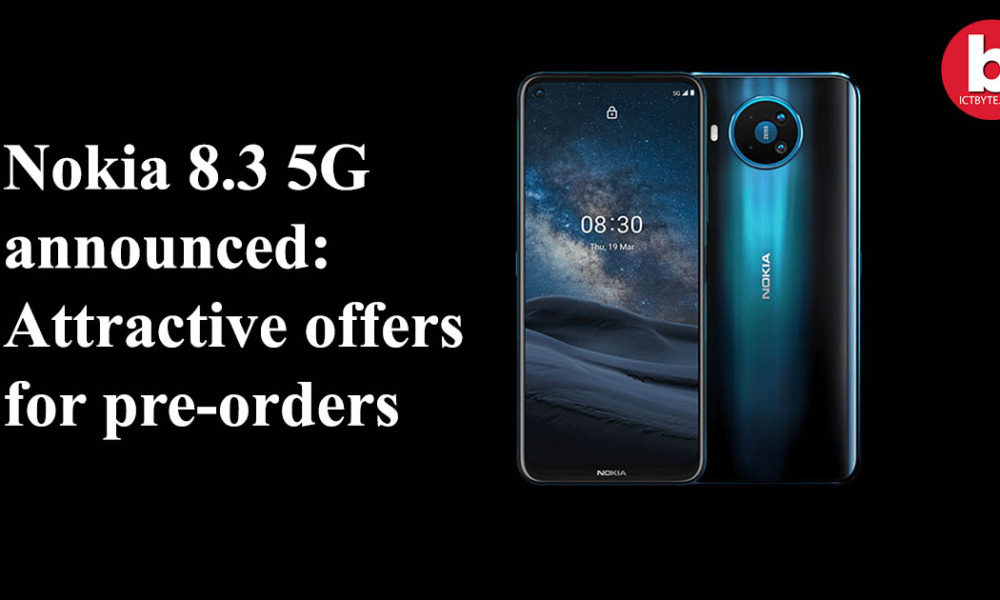 Nokia 8.3 5G announced: Nokia to offer 100 GB free space in Google One if you pre-book the phone