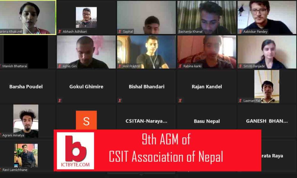  Agrani Amatya appointed as the new president of CSIT Association of Nepal. New Executive Committee formed via 9th AGM.