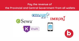 pay the revenue of the Provincial and Central Government from all wallets