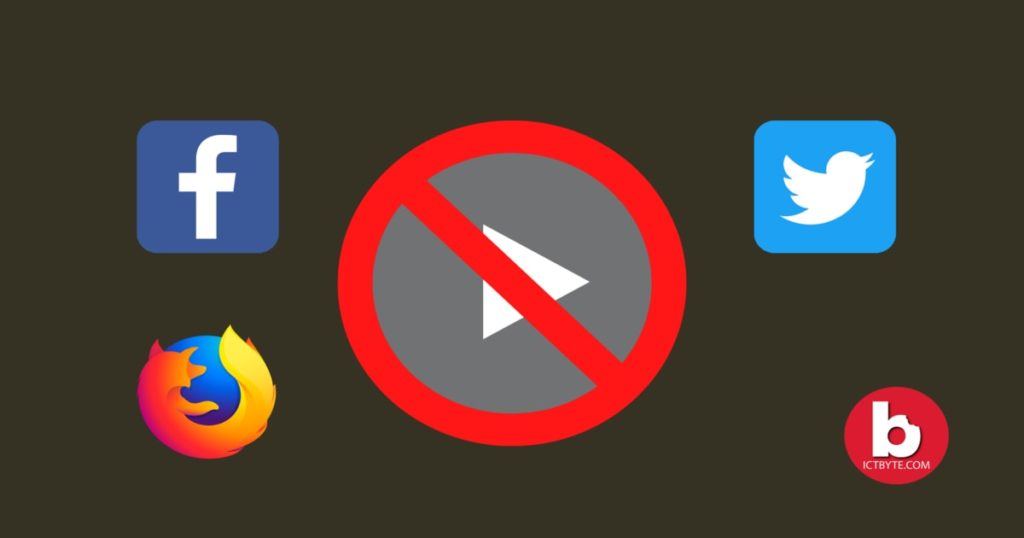 turn off autoplay in fb twitter