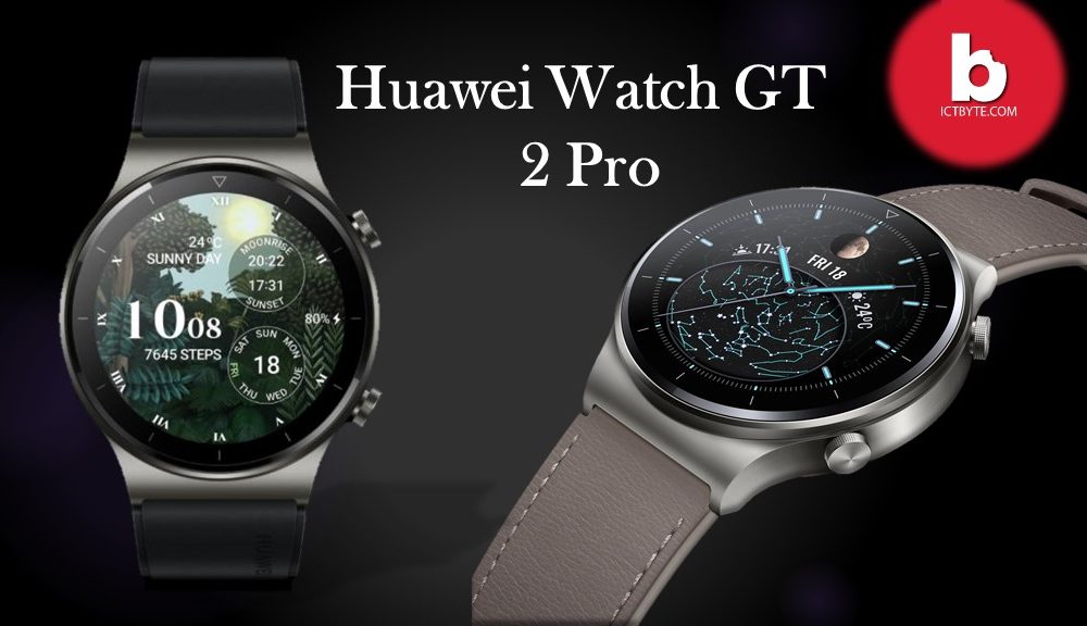 Huawei Watch GT 2 Pro announced with Qi wireless charging and 100+ workout modes
