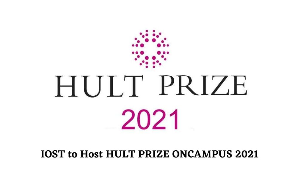 IOST To Host HULT Prize OnCampus 2021