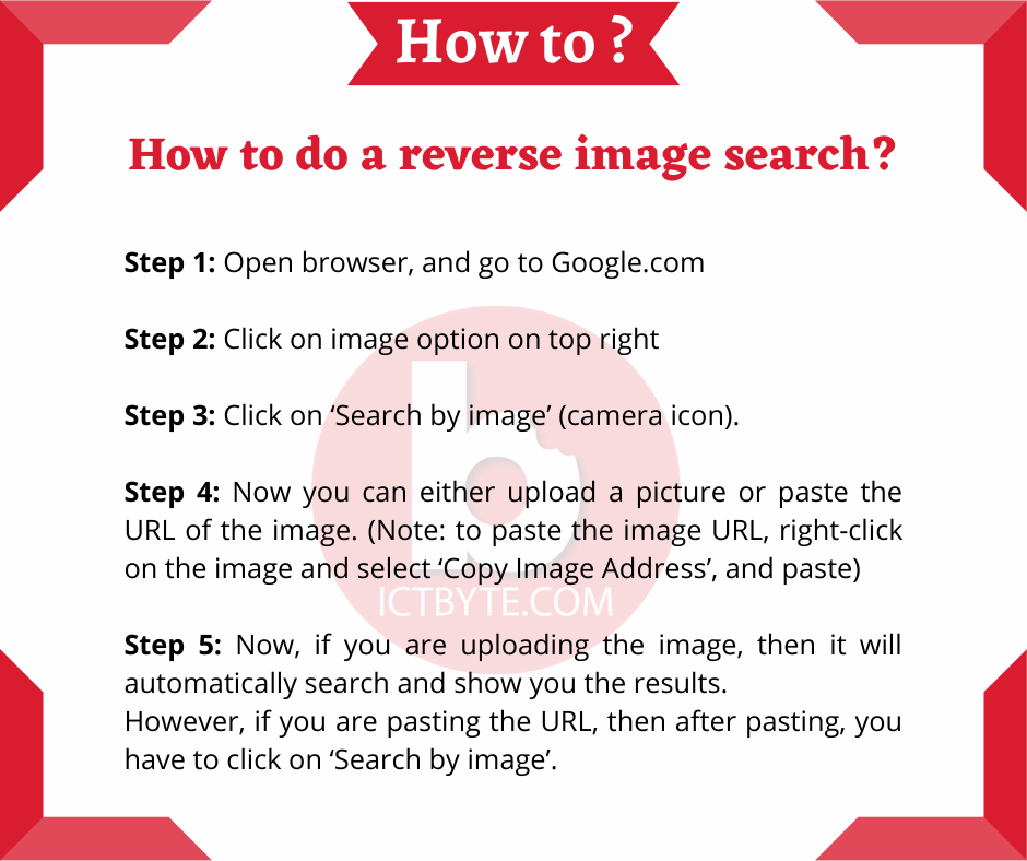 How to do a reverse image search?