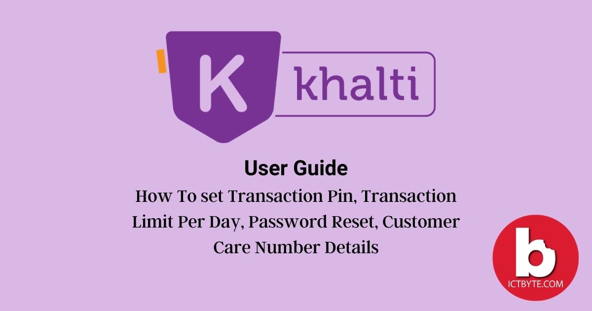 khalti user guide