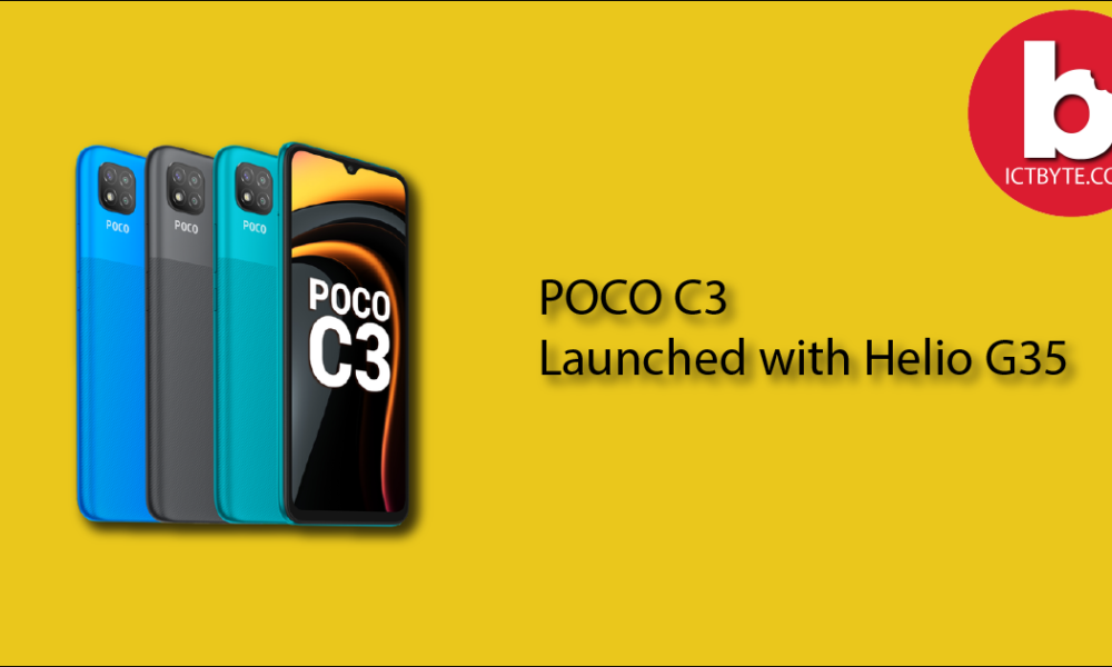 Poco C3 Launched With Helio G35 Chipset, Triple Cameras, and 5,000mAh Battery